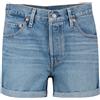 LEVI'S SHORT IN DENIIM 501 ROLLED DONNA