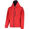 SAVE THE DUCK GIACCA CON CAPPUCCIO ZIP CONTRASTO DAVID