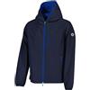 SAVE THE DUCK GIACCA CON CAPPUCCIO ZIP CONTRASTO DAVID