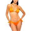 4GIVENESS Donna 4giveness Bikini Triangolo E Slip Regolabile Shiny Donna
