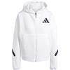 ADIDAS FELPA FULL ZIP CON CAPPUCCIO Z.N.E. DONNA