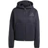 ADIDAS FELPA FULL ZIP CON CAPPUCCIO Z.N.E. DONNA