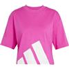 ADIDAS Donna Adidas T-shirt Crop Big Logo Donna