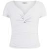GUESS TOP SCOLLO A CUORE DONNA