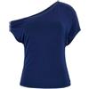 GUESS TOP STRETCH MONO SPALLA DONNA