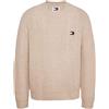 TOMMY JEANS Uomo Tommy Jeans Maglione Girocollo Maglia Intrecciata