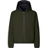 SAVE THE DUCK GIACCA CON CAPPUCCIO REVERSIBILE EZRA