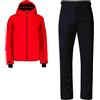 ROSSIGNOL Sci Rossignol Completo Giacca Mika Flat E Pantaloni Siz