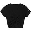 HINNOMINATE T-SHIRT CROPPED ARRICCIATA