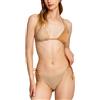 4GIVENESS BIKINI BRALETTE SLIP LACCETTI LUREX RESORT DONNA