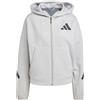 ADIDAS FELPA FULL ZIP CON CAPPUCCIO Z.N.E. DONNA