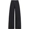 DEHA Donna Deha Pantalone Wide In Denim Donna