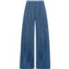 DEHA Donna Deha Pantalone Wide In Denim Donna