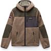 NAPAPIJRI PILE FULL ZIP CAPPUCCIO YUPIK FZH 3