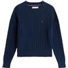 TOMMY HILFIGER Bambino Tommy Hilfiger Maglione Giro Treccia Bambina