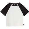 VANS T-SHIRT CLARE RAGLAN BAMBINA