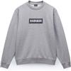 NAPAPIJRI Uomo Napapijri Felpa Girocollo Box Logo