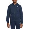 NIKE Bambino Nike Felpa Con Cappuccio Full Zip Club Bambino