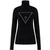 GUESS Donna Guess Maglione Dolcevita Logo Triangle Donna