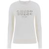 GUESS Donna Guess Maglione Girocollo Logo Donna