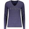 GUESS Donna Guess Maglione Scollo V Logo Donna