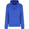 EA7 EMPORIO ARMANI FELPA CON CAPPUCCIO CORE GARZATA