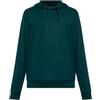 EA7 EMPORIO ARMANI FELPA CON CAPPUCCIO CORE GARZATA