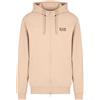 EA7 EMPORIO ARMANI FELPA FULL ZIP CON CAPPUCCIO CORE GARZATA
