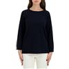 EMME MARELLA MAGLIA GIROCOLLO IN VISCOSA STRETCH DONNA