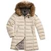 BLAUER Donna Blauer Piumino Lungo Con Pelliccia Kristin Donna