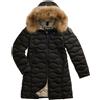 BLAUER Donna Blauer Piumino Lungo Con Pelliccia Lynel Donna
