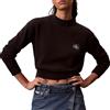 CALVIN KLEIN Donna Calvin Klein Maglione Girocollo Embro Badge Donna