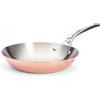 De Buyer-Padella tonda 6424,2 coda, in rame/acciaio Inox, diametro: 20 cm