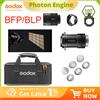 Godox BLP BFP Attacco per proiezione LED Fotografia Condensatore di luce Bowens Mount Art Effetti speciali Cilindro luminoso a forma di fascio