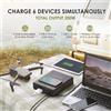 ALLPOWERS Powerbank solare da 200 W 154 Wh 41600 mAh Powerstation portatile Alimentazione di emergenza con ricarica wireless per camper da campeggio