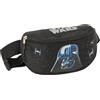 safta Star WARS REBELLION - Marsupio per bambini, ideale per giovani e bambini di diverse età, comodo e versatile, qualità e resistenza, 23 x 9 x 14 cm, Nero, M, Casual