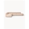 Westwing Collection Divano angolare componibile XL a righe con chaise longue Wolke