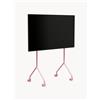 Pedestal Mobile TV con ruote Moon Light