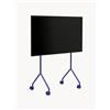 Pedestal Mobile TV con ruote Moon Light