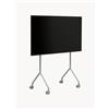 Pedestal Mobile TV con ruote Moon Rollin' Tall -