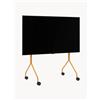 Pedestal Mobile TV con ruote Moon Rollin'