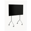 Pedestal Mobile TV con ruote Moon Light