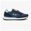 SUN68 Sneakers Sun68 Ally Solid in suede e nylon da Donna rif. Z36201, Navy