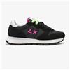 SUN68 Sneakers Sun68 Ally Solid in suede e nylon da Donna rif. Z36201, Nero