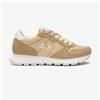 SUN68 Sneakers Sun68 Ally Solid in suede e nylon da Donna rif. Z36201, Beige