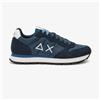 SUN68 Scarpe Sneakers Sun68 Tom in nylon e suede da Uomo rif. Z36101, Navy