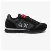 SUN68 Scarpe Sneakers Sun68 Tom in nylon e suede da Uomo rif. Z36101, Nero