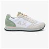 SUN68 Scarpe Sneakers Sun68 Tom Multicolor in nylon e suede da Uomo rif. Z36106, Bianco