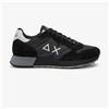 SUN68 Scarpe Sneakers Sun68 Jaki 2.0 Solid in nylon e suede da Uomo rif. Z36115, Nero