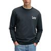 Lee Maglia Felpa Lee con logo da uomo rif. 112376439, Nero